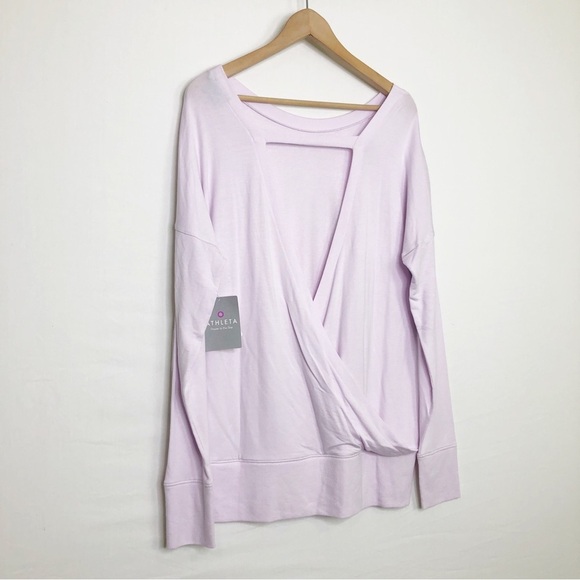 Athleta pastel lavender Chakra Sweatshirt - Picture 4 of 9